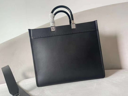 Fendi Sunshine leather tote bag